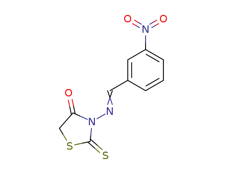 3-(3-nitrobenzylideneamino)-2-thioxothiazolidin-4-one