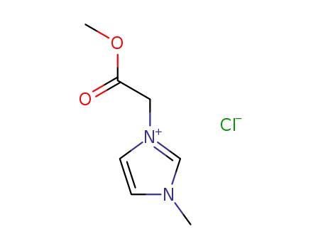 methyl 2-(3-methyl-1H-imidazolium-1-yl)acetate chloride