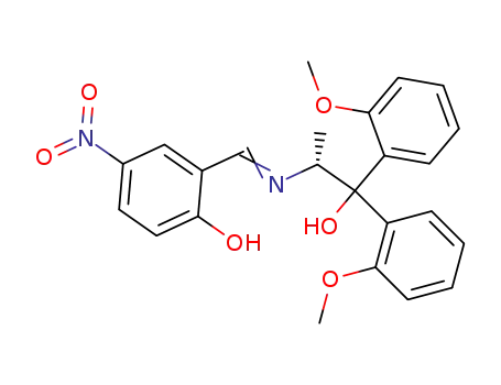 (R)-(N-5-nitrosalicylidene)-2-amino-1,1-di(2-methoxyphenyl)-1-propanol