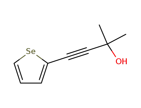2-methyl-4-(selenophen-2-yl)but-3-yn-2-ol
