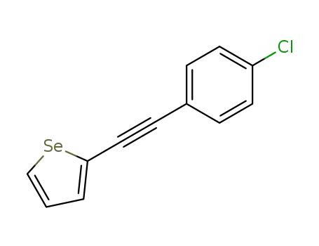 2-(2-(4-chlorophenyl)ethynyl)selenophene