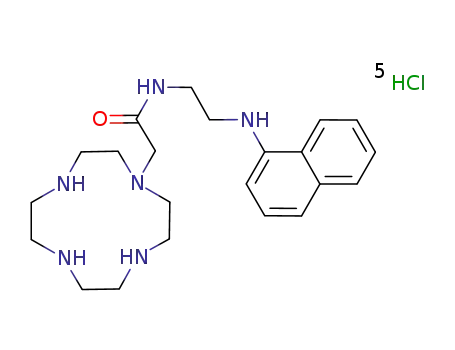 N-[2-(naphthalen-1-ylamino)-ethyl]-2-(1,4,7,10tetraaza-cyclododec-1-yl)-acetamide; compound with GENERIC INORGANIC NEUTRAL COMPONENT