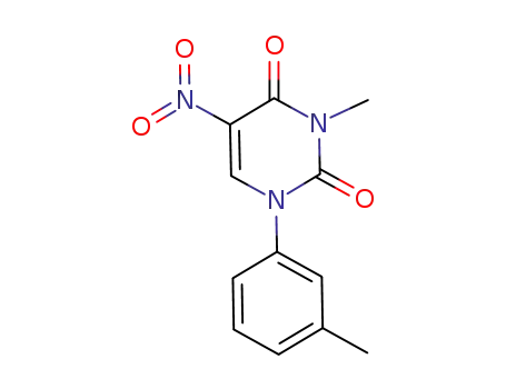1-(3-methylphenyl)-3-methyl-5-nitrouracil