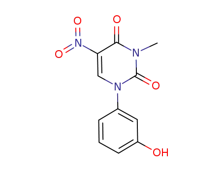 1-(3-hydroxyphenyl)-3-methyl-5-nitrouracil