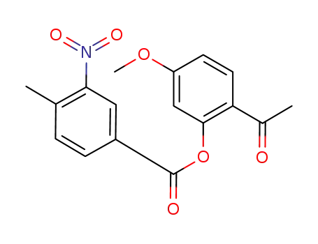 4'-methoxy-2'-(4-methyl-3-nitrobenzoyloxy)acetophenone