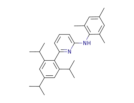 Molecular Structure of 925461-26-3 (2-Pyridinamine,
N-(2,4,6-trimethylphenyl)-6-[2,4,6-tris(1-methylethyl)phenyl]-)