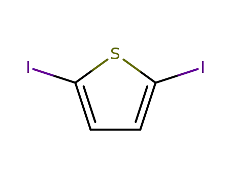 Molecular Structure of 625-88-7 (2,5-DIIODOTHIOPHENE)