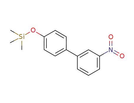 Molecular Structure of 923294-79-5 (1,1'-Biphenyl, 3-nitro-4'-[(trimethylsilyl)oxy]-)