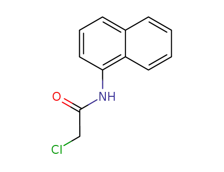 Molecular Structure of 832-89-3 (2-chloro-n-naphthalen-1-yl-acetamide)