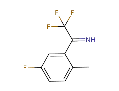 2,2,2-trifluoro-1-(5-fluoro-2-methylphenyl)ethanimine
