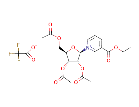 2',3',5'-triacetyl ethyl nicotinate riboside trifluoroacetate