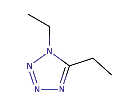 Molecular Structure of 3641-06-3 (1H-Tetrazole, 1,5-diethyl-)