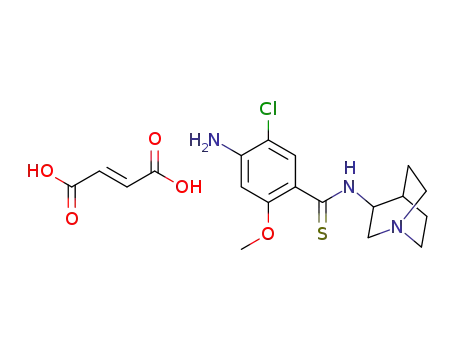4-Amino-N-(1-azabicyclo[2.2.2]oct-3-yl)-5-chloro-2-methoxythiobenzamide, fumarate