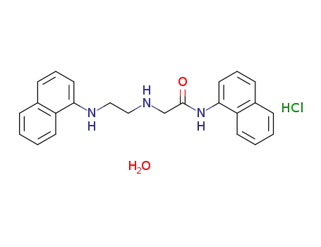 [2-(1-naphthylamino)ethylamino]-N-(1-naphthyl)acetamide monohydrochloride monohydrate