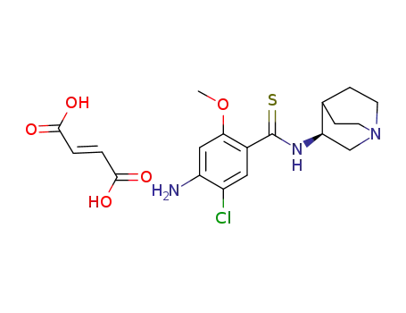S-4-Amino-N-(1-azabicyclo[2.2.2]oct-3-yl)-5-chloro-2-methoxythiobenzamide fumarate
