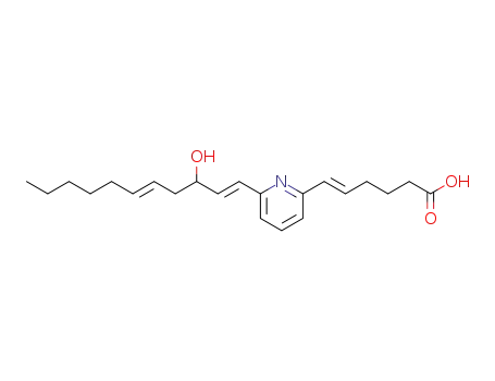 5-Hexenoic acid, 6-[6-(3-hydroxy-1,5-undecadienyl)-2-pyridinyl)-