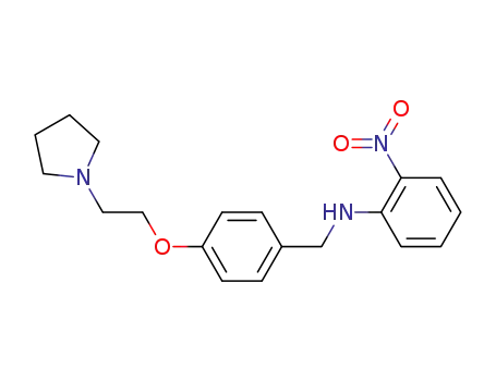 N-[4-[2-(1-pyrrolidinyl)ethoxy]benzyl]-2-nitroaniline