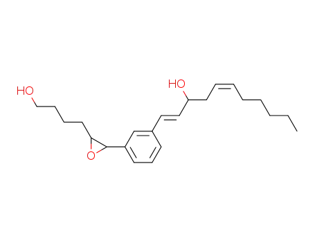 5,6-epoxy-6-(3-[3-hydroxy-undec-1E,5Z-dien-1-yl]phenyl) hexane-1-ol