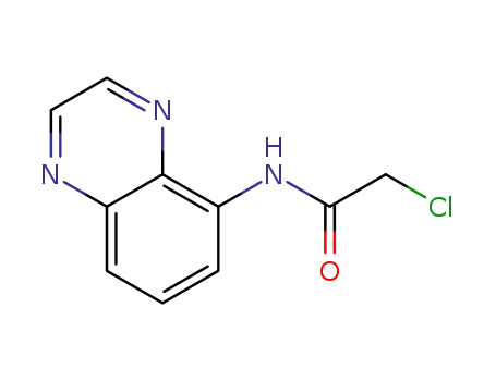 N-(5-quinoxalyl)-2-chloroacetamide