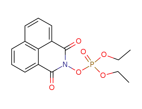 Molecular Structure of 1491-41-4 (1H-Benz[de]isoquinoline-1,3(2H)-dione,2-[(diethoxyphosphinyl)oxy]-)