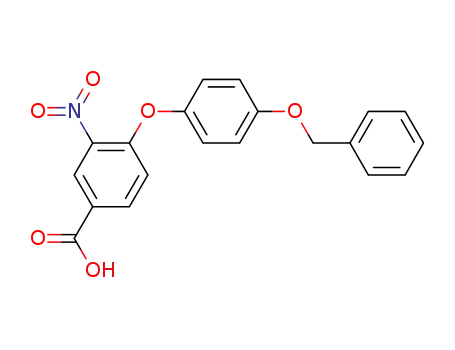 4-(4-benzyloxy-phenoxy)-3-nitro-benzoic acid