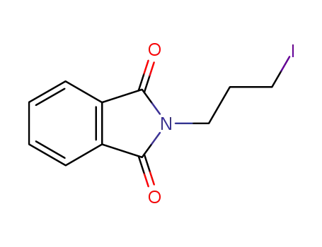 Molecular Structure of 5457-29-4 (2-(3-Iodopropyl)-1H-isoindole-1,3(2H)-dione)