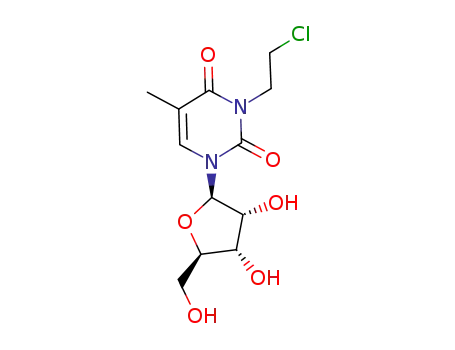 3-(2-chloroethyl)-2'-hydroxythymidine