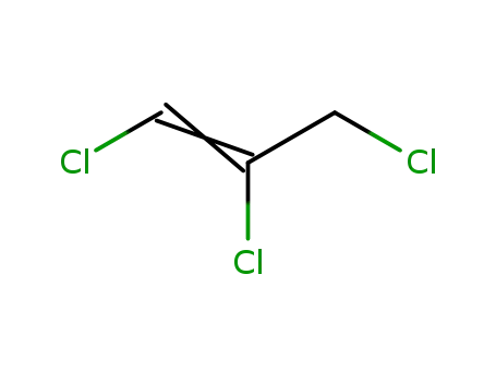 Molecular Structure of 96-19-5 (1,2,3-Trichloropropene)