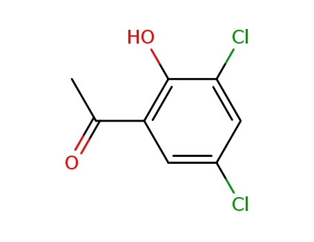 Molecular Structure of 3321-92-4 (3',5'-DICHLORO-2'-HYDROXYACETOPHENONE)