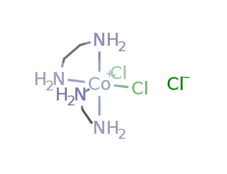 cis-dichlorobis(ethylenediamine)cobalt(III) chloride