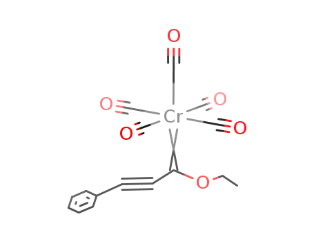 (pentacarbonyl)(phenylethynyl)(ethoxy)carbene chromium(0)