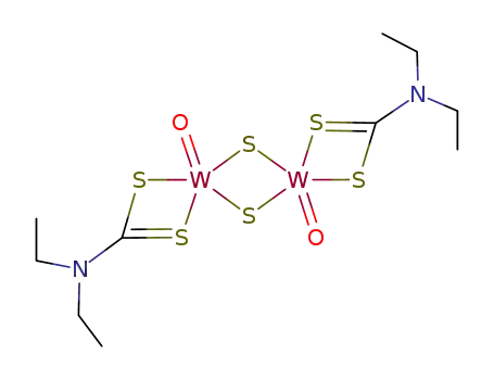 W2O2(μ-S)2(S2CNEt2)2