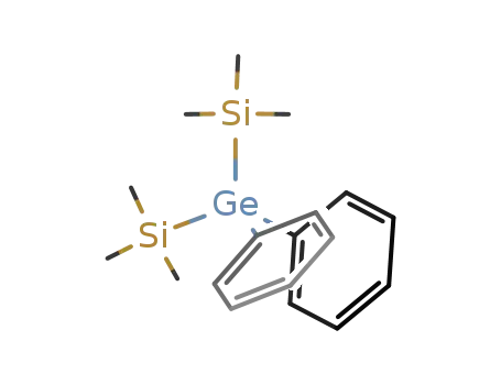Molecular Structure of 111655-78-8 (Silane, (diphenylgermylene)bis[trimethyl-)
