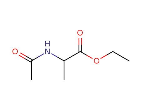 Molecular Structure of 5143-72-6 (DL-Alanine, N-acetyl-, ethyl ester)