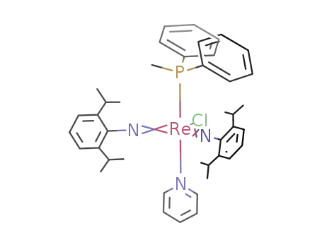 {bis(2,6-diisopropylphenylimido)pyridine(chloro)(methyldiphenylphosphine)tungsten}