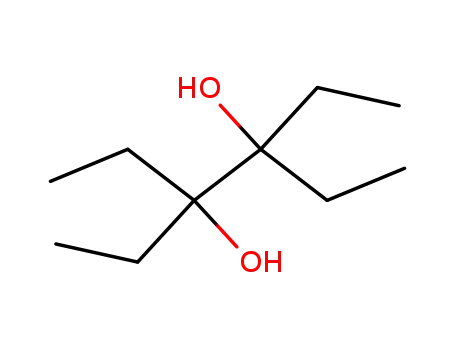 Molecular Structure of 6931-71-1 (3,4-Diethyl-3,4-hexanediol)