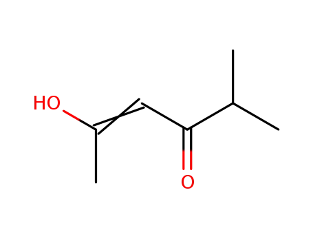 5-methyl-hexane-2,4-dione 2-enol tautomer