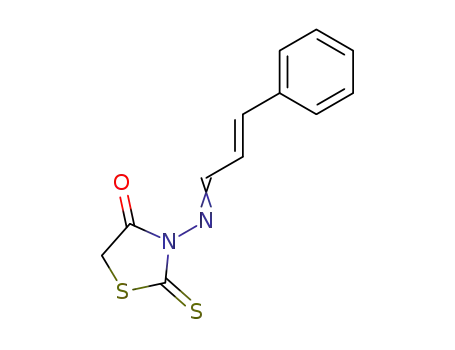 3-{[(2E)-3-phenylprop-2-en-1-ylidene]amino}-2-thioxo-1,3-thiazolidin-4-one
