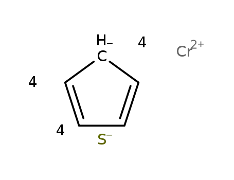 4Cr(2+)*4C5H5(1-)*4S(1-)=(C5H5)4Cr4(S)4