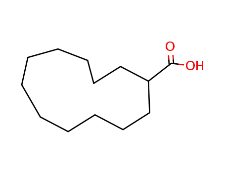 Molecular Structure of 884-36-6 (Cyclododecanecarboxylic acid)