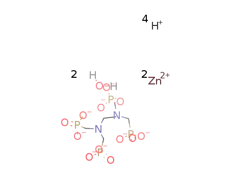 ([Zn2(N,N,N',N'-ethylenediaminetetrakis(methylenephosphonic acid)(-4H))]*2H2O)(n)