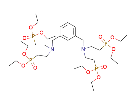 1,3-bis{(N,N-bis[(diethoxyphosphoryl)ethyl])aminomethyl}benzene