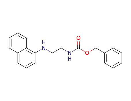 phenylmethyl [2-(1-naphthalenylamino)ethyl]-carbamate