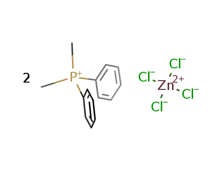 ZnCl4(2-)*2(C6H5)2(CH3)2P(1+)=[(C6H5)2(CH3)2P]2[ZnCl4]