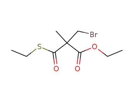 Brommethyl-methylmalonsaeure-ethyl-thioethylester