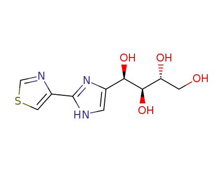 (1R,2S,3R)-1-(2-(thiazol-4-yl)-1H-imidazol-4-yl)butane-1,2,3,4-tetraol