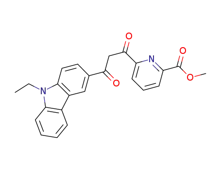 methyl 6-(3-(9-ethylcarbazol-3-yl)-oxopropanoyl)-2-pyridinecarboxylate