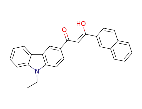 (2Z)-1-(9-ethyl-9H-carbazol-2-yl)-3-hydroxy-3-naphthalen-2-yl-prop-2-en-1-one