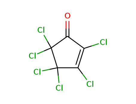 2-Cyclopenten-1-one,2,3,4,4,5,5-hexachloro-