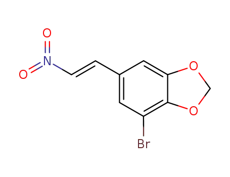 (E)-3-bromo-4,5-methylenedioxy-β-nitro-styrene